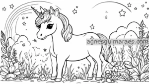 Enchanted Unicorn in the Whispering Woods
