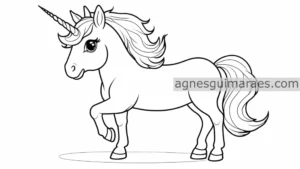 Unicorn Eating a Lollipop
